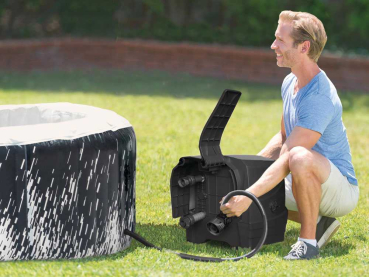 Intex Whirlpool PureSpa Glow Deluxe 4 Personen LED Multicolor